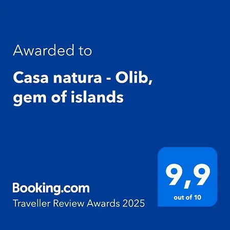 Casa Natura - Olib, Gem Of Islands Vikendica